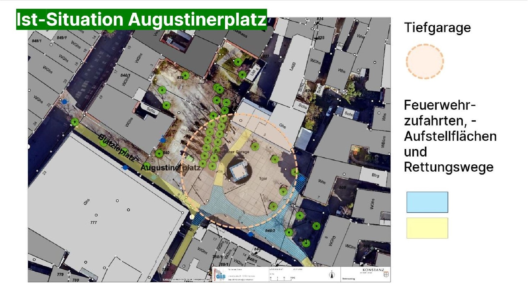 Luftibild Augustinerplatz